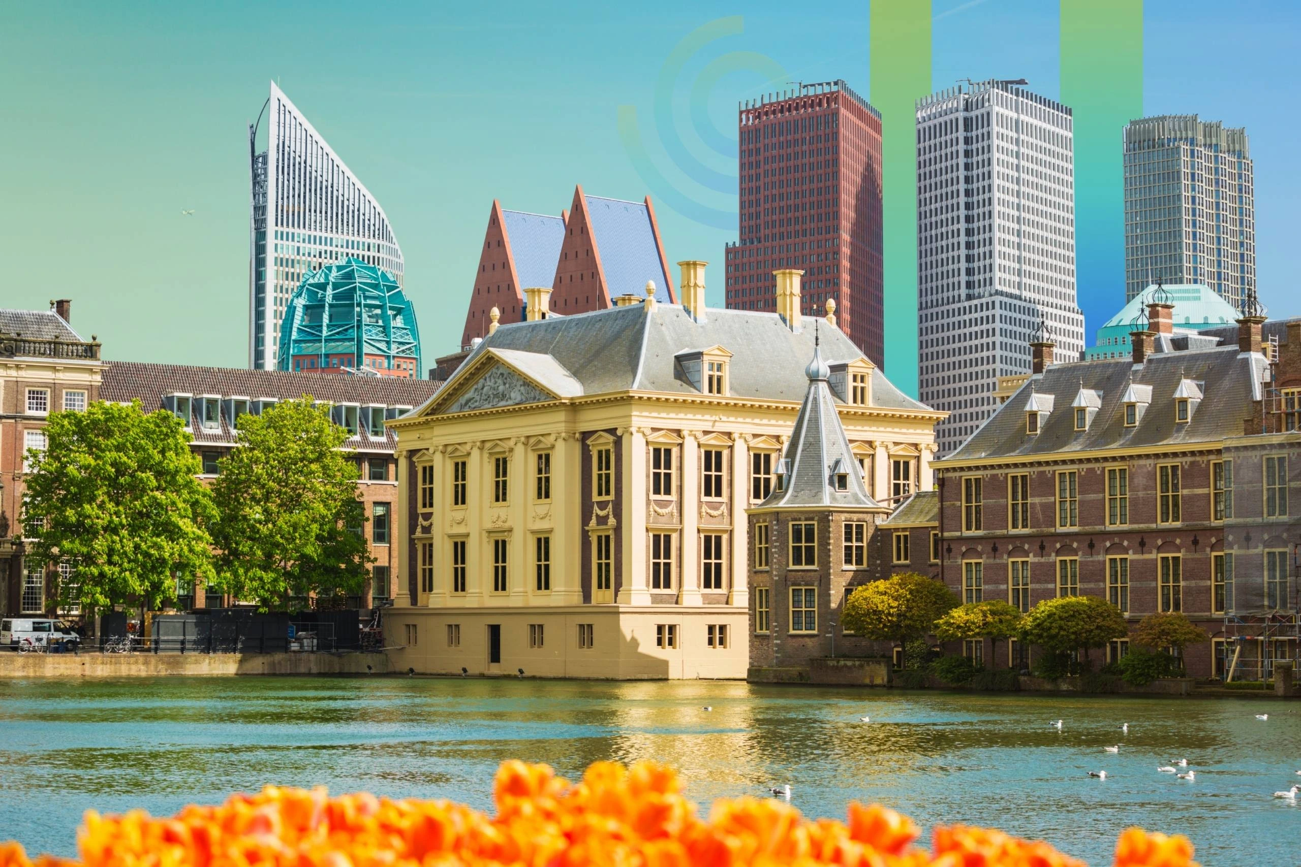 Binnenhof parliament building in The Hague, Netherlands Business Setup Guide 2025